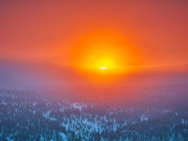 Saariselka Sunrise - Limited Edition Print