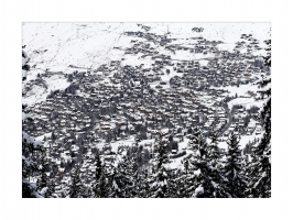 Verbier Village - Limited Edition Print